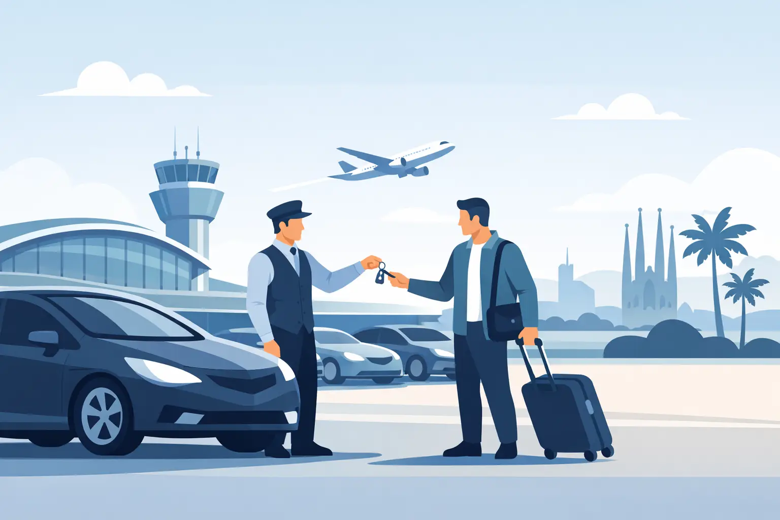 Parking valet aeropuerto Barcelona: qué mirar