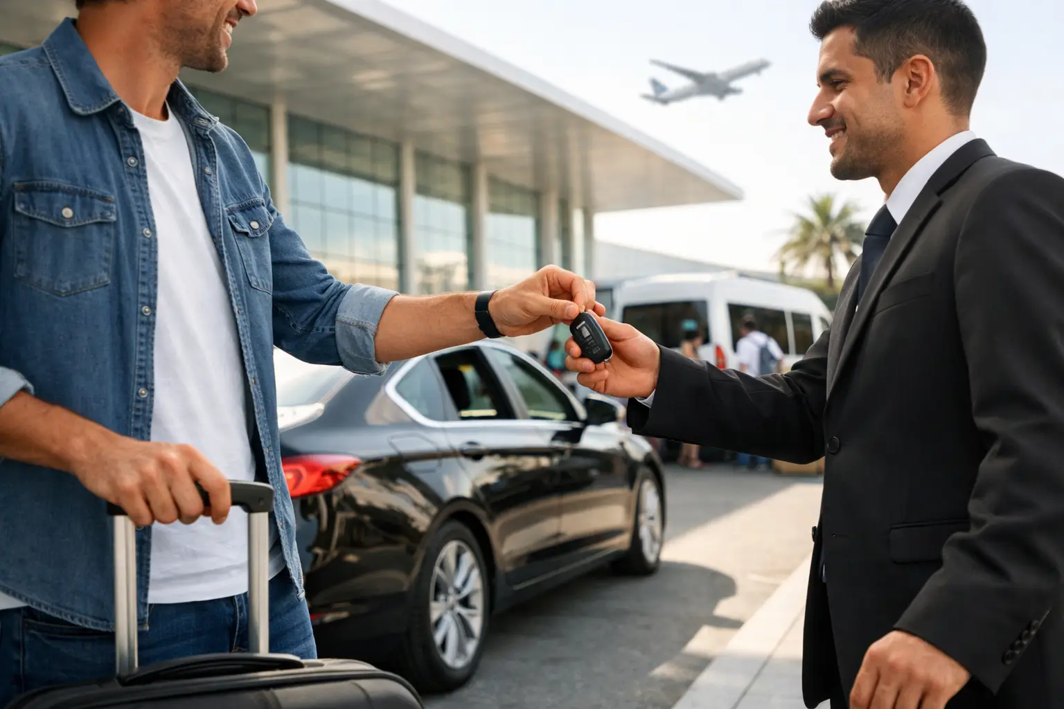 Cómo funciona aparcacoches aeropuerto