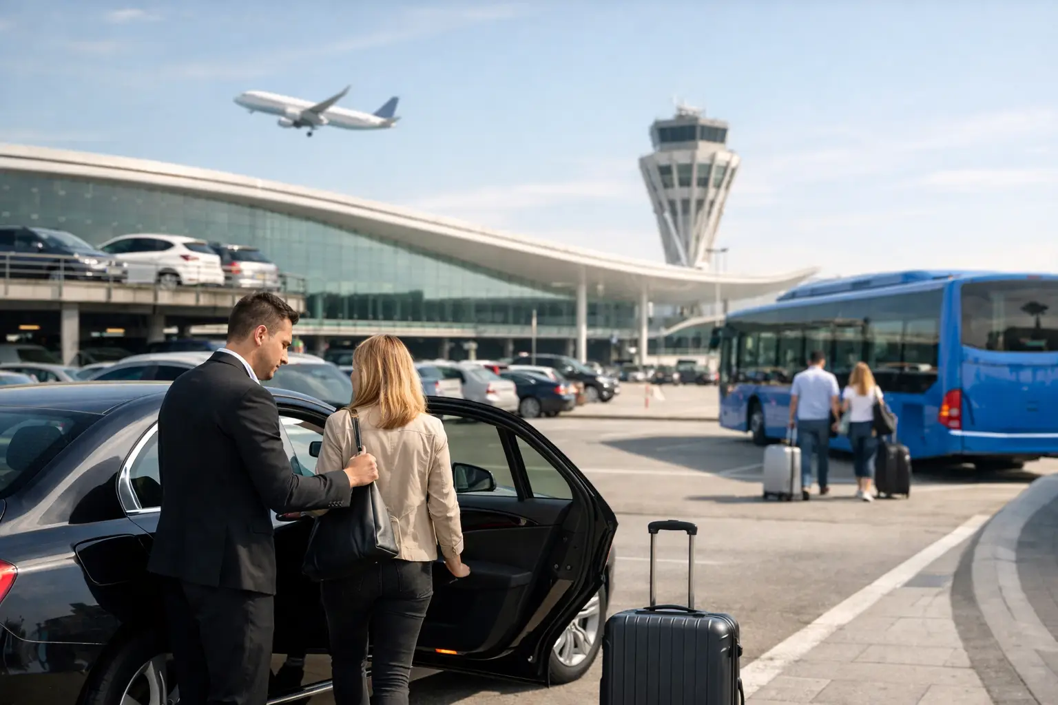 Parking aéroport Barcelone Terminal 1 fácil
