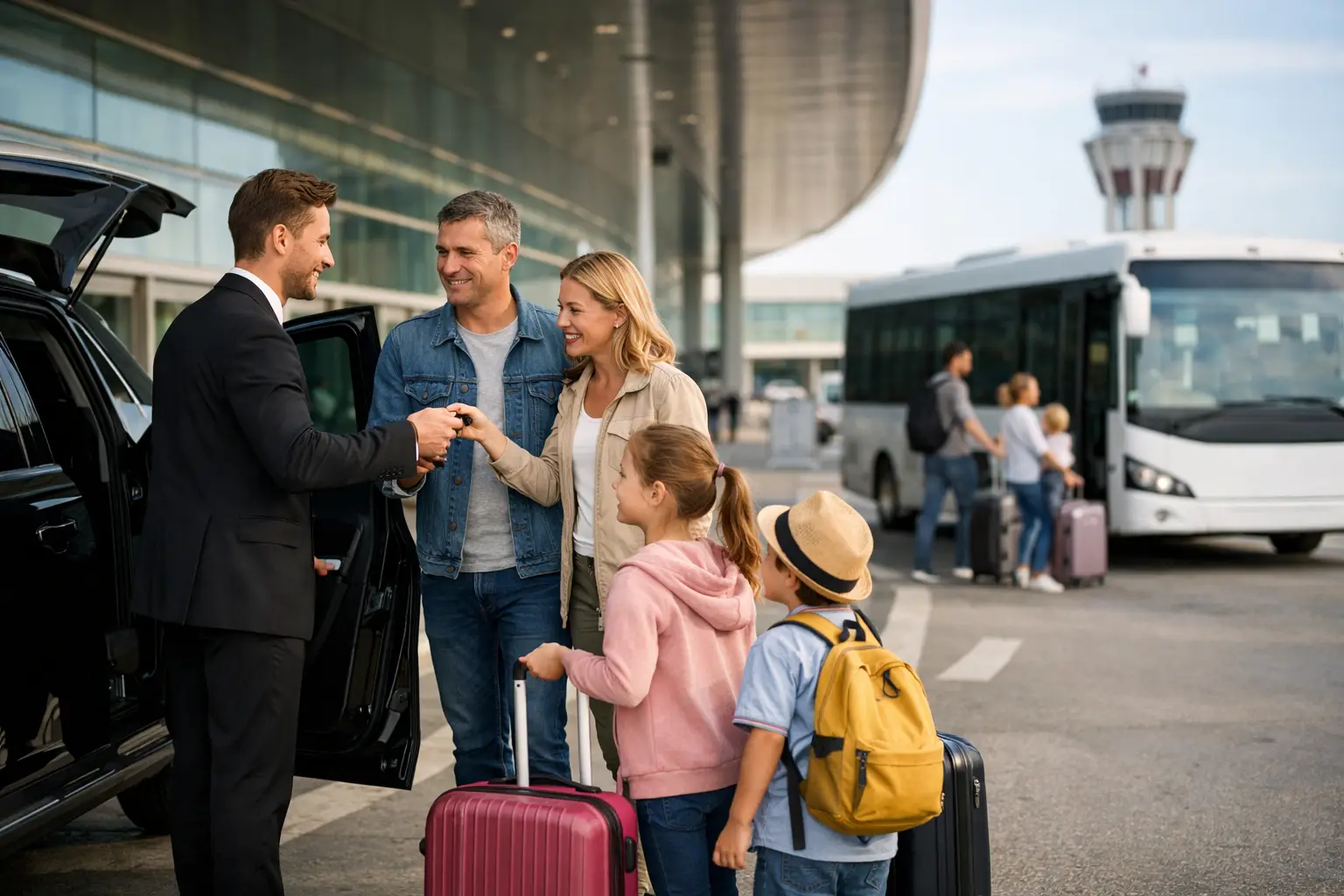 Parking aeropuerto para familias sin estrés