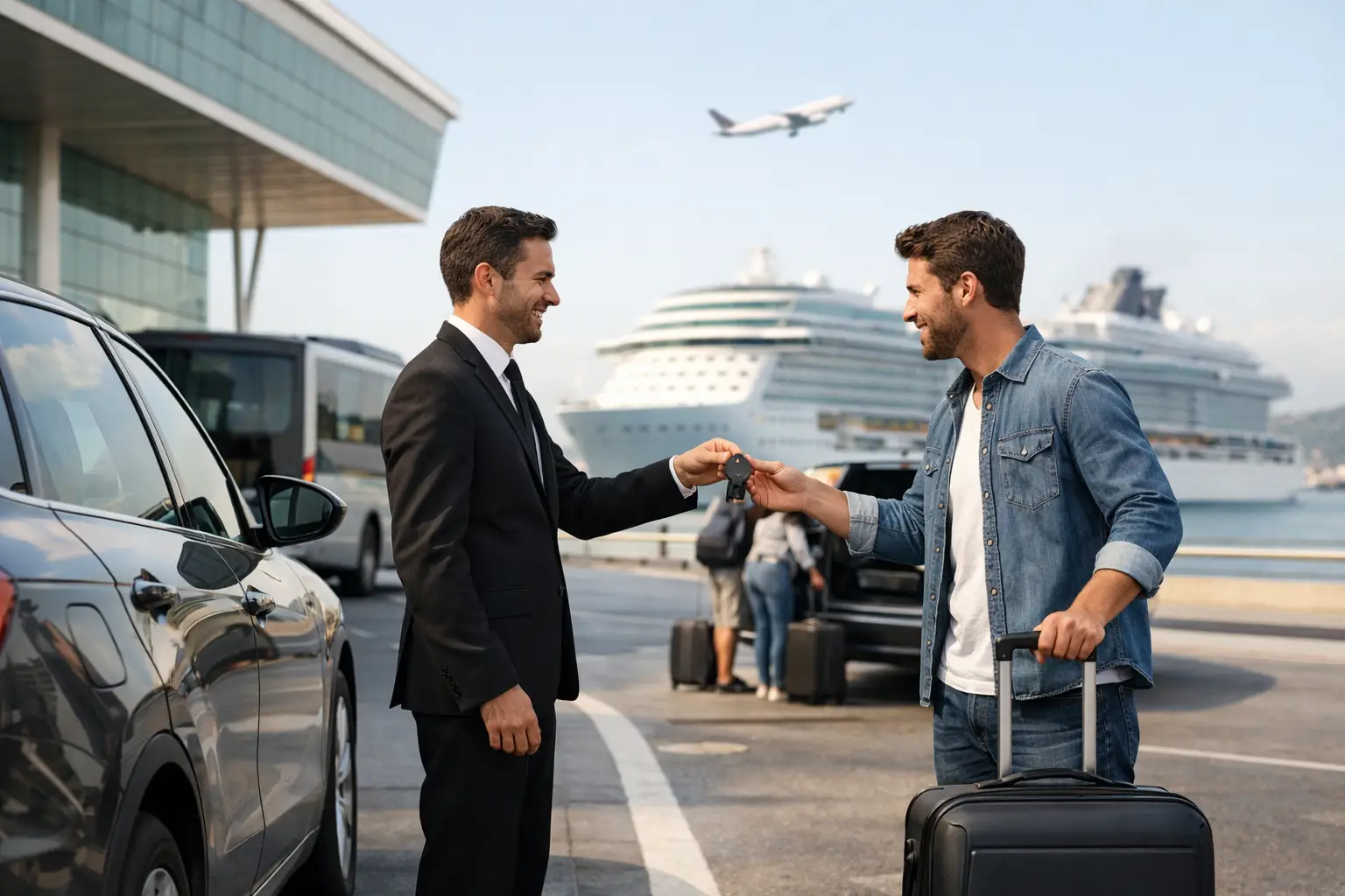 Parking cruceros Barcelona AparkMe