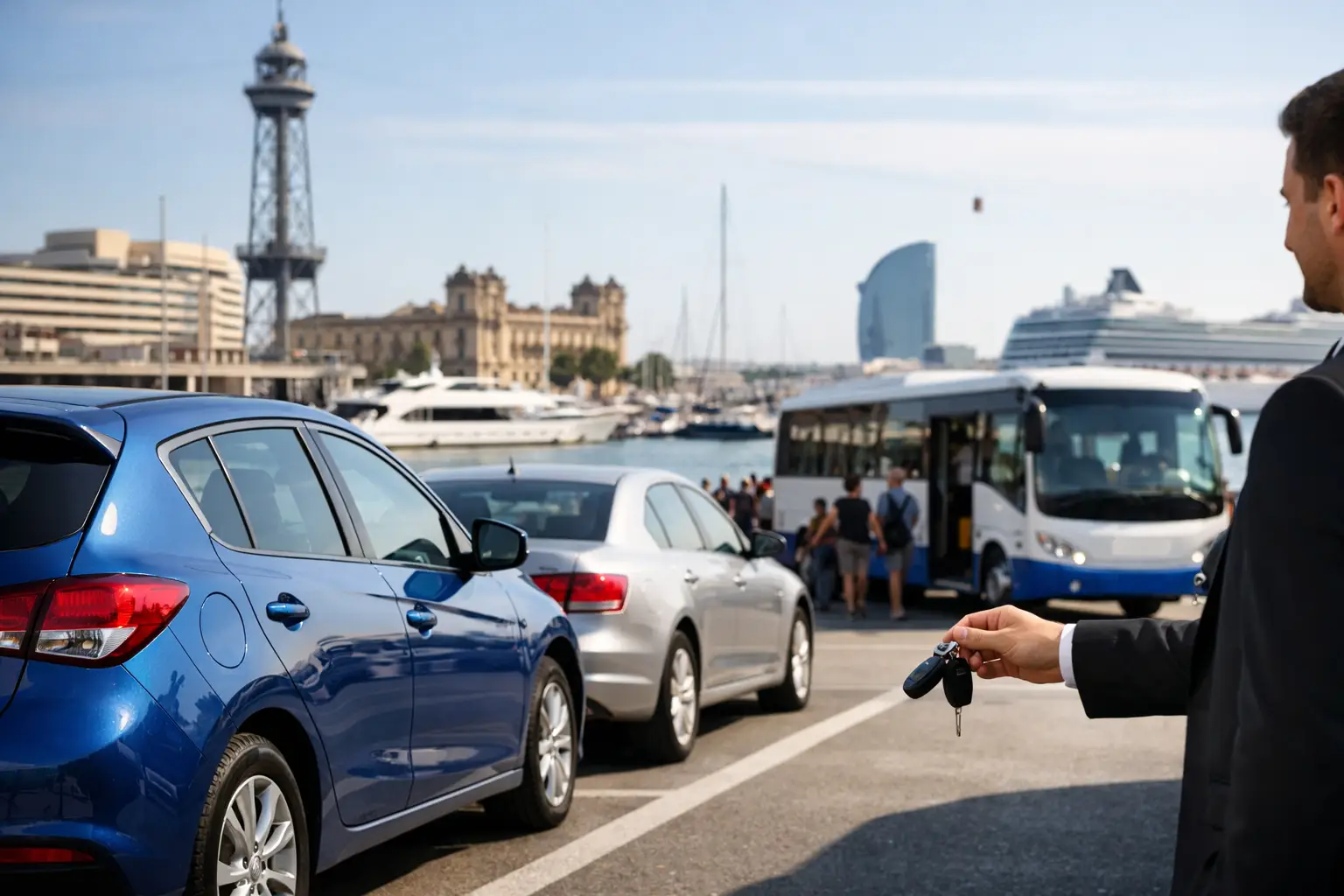 Aparcar cerca del puerto Barcelona sin estrés