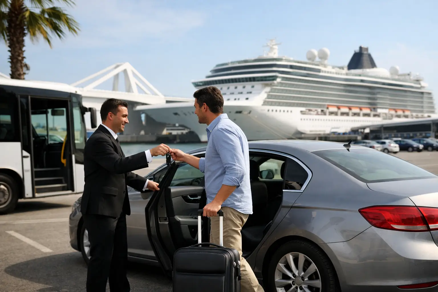 Dejar coche en Puerto Barcelona sin estrés