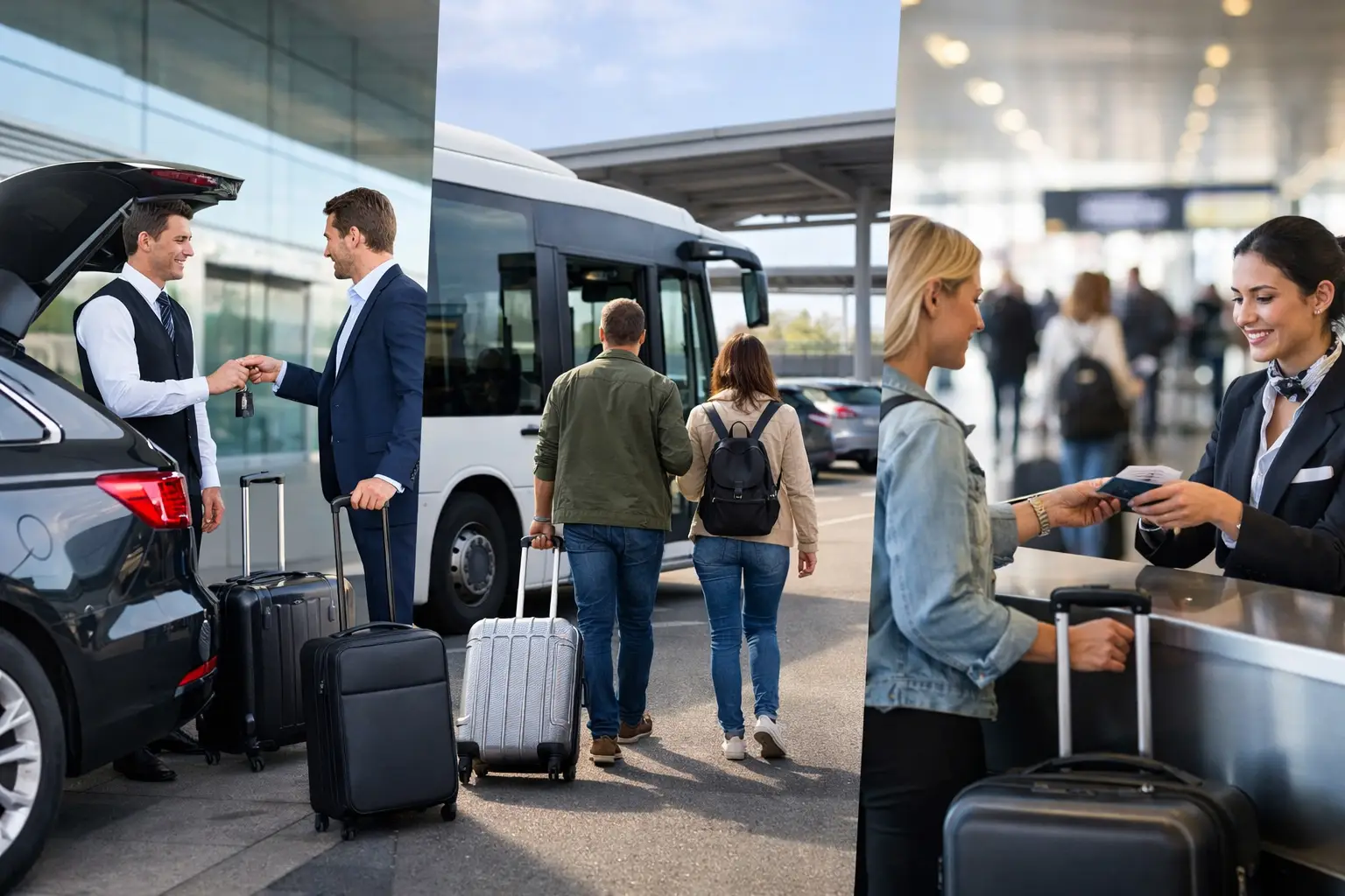 Guía de check-in, parking y viaje sin estrés