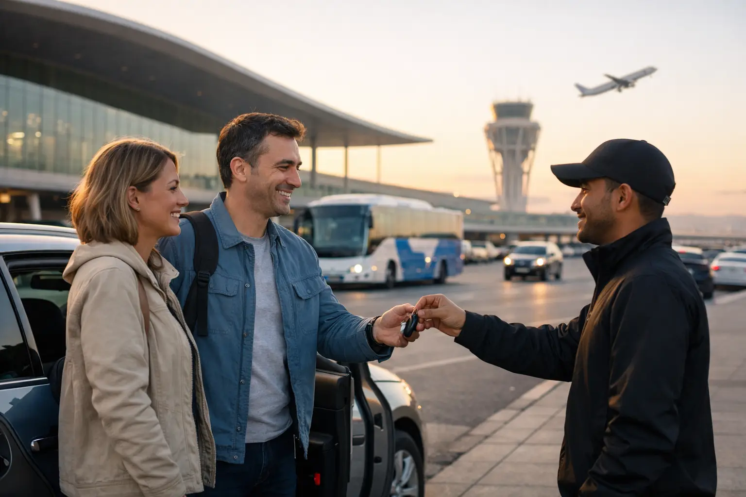 Parking aeropuerto Barcelona al madrugar sin prisas