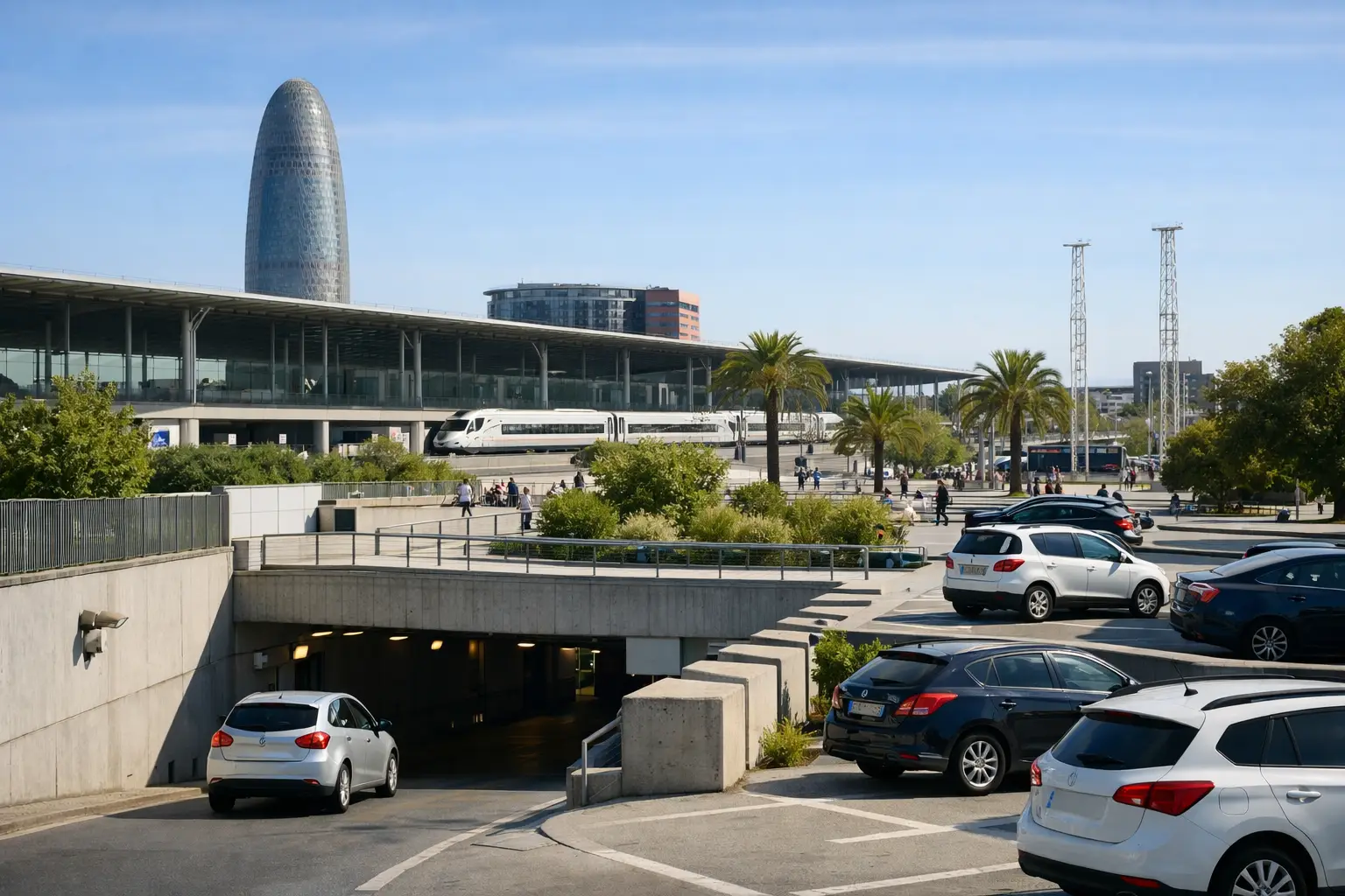 Parking Plaça dels Països Catalans Barcelona