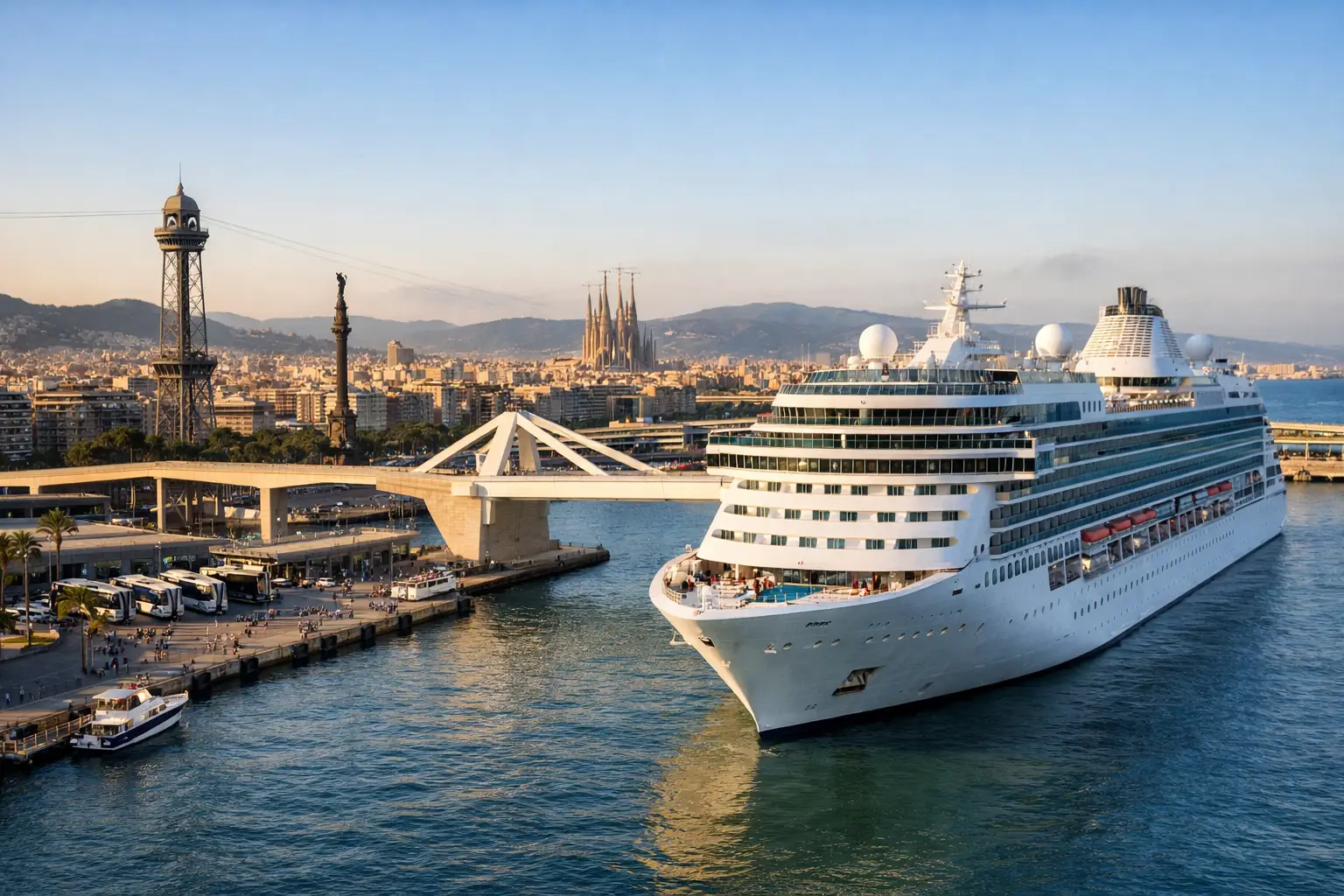 Horarios de cruceros en Barcelona: julio de 2026