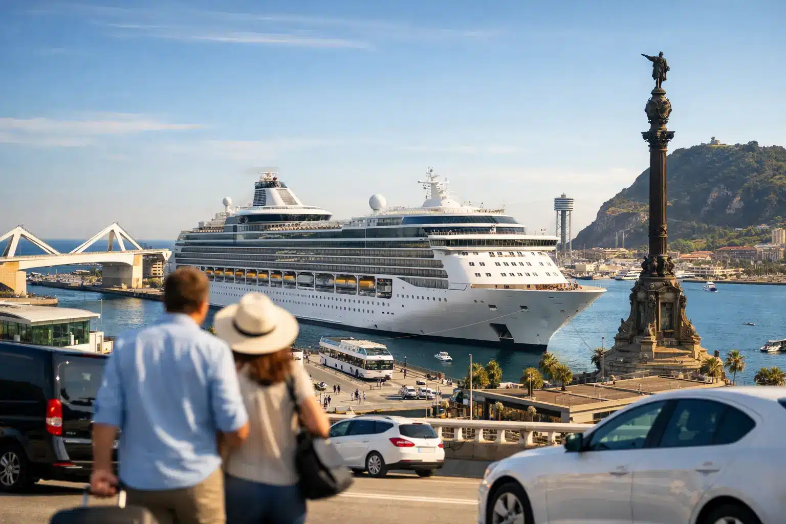 Cruceros Barcelona y llegada al puerto sin estrés
